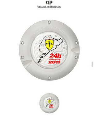 Illustration for article titled Ferrari P4/5 Competizione: The Watch